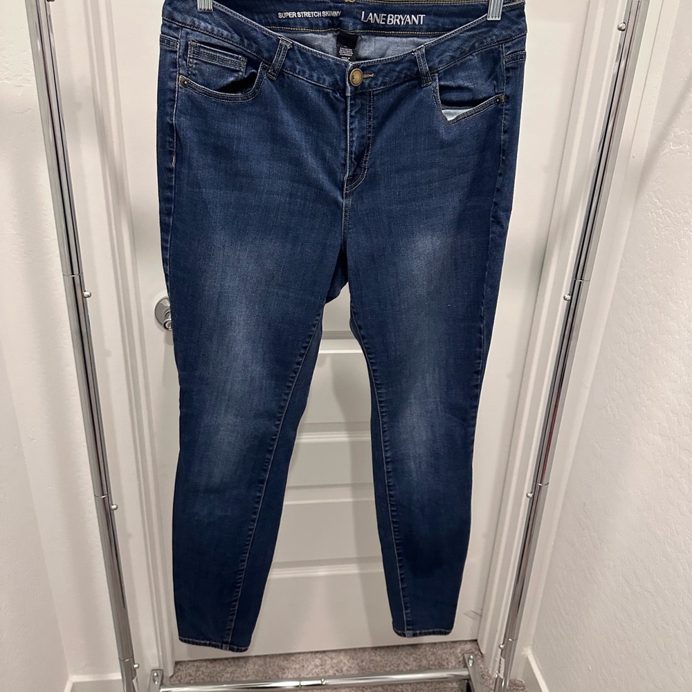 Lane Bryant Women's Deep Indigo Skinny Jeans
